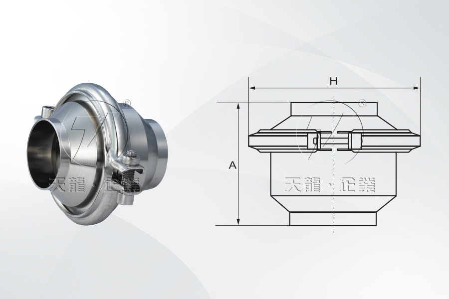 不銹鋼衛(wèi)生級焊接式止回閥